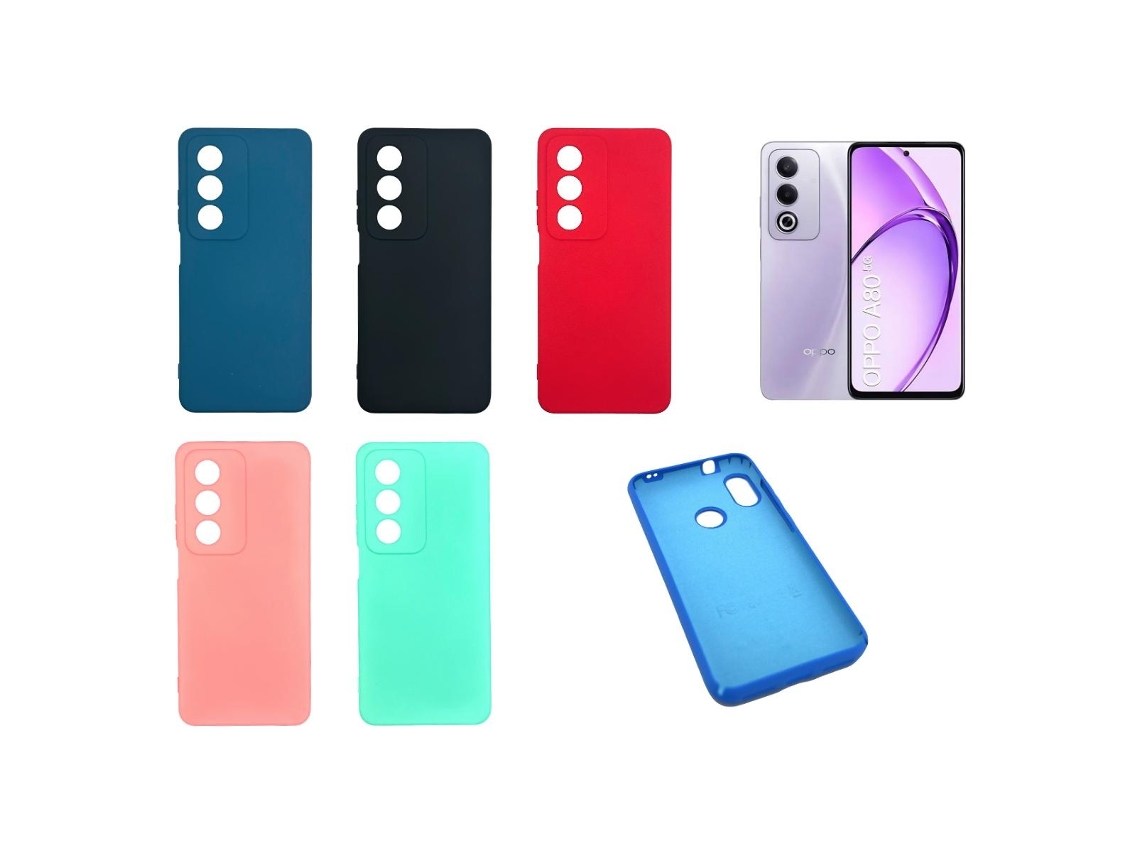 Lurelia Capa Silicone Líquido Para Oppo A80 5g, Toque Ultramacio