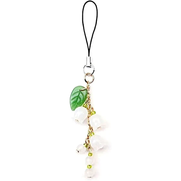 xjcorrente Universal Para Celular Com Pingente De Flor Para Decoração De Celular