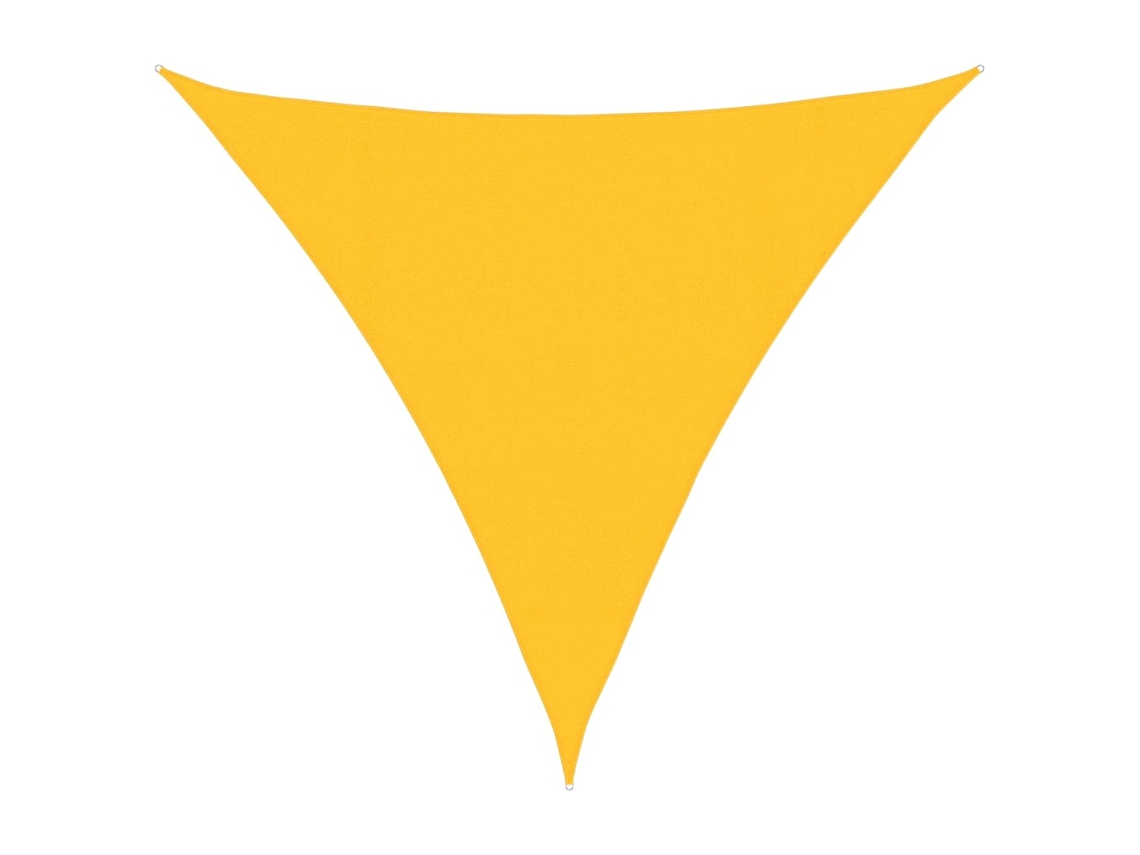 Toldo Vela Vidaxl Amarelo (4 X 4 X 4 M)