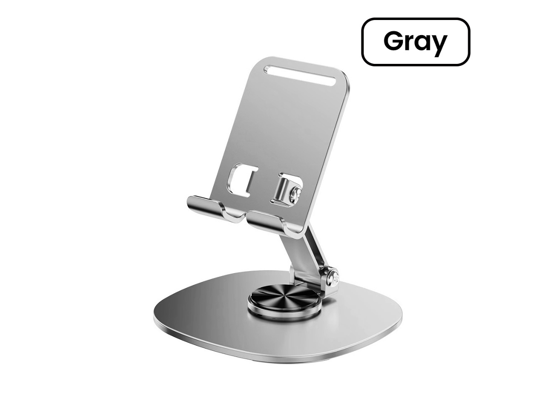 Suporte Portátil Giratório 360° Para Tablets E Celulares, Compatível Com Ipad, Iphone 15 E Xiaomi.