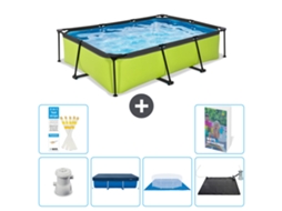 Exit-toys Piscina Exit Retangular - 300x200x65 Cm - 7-peças S214