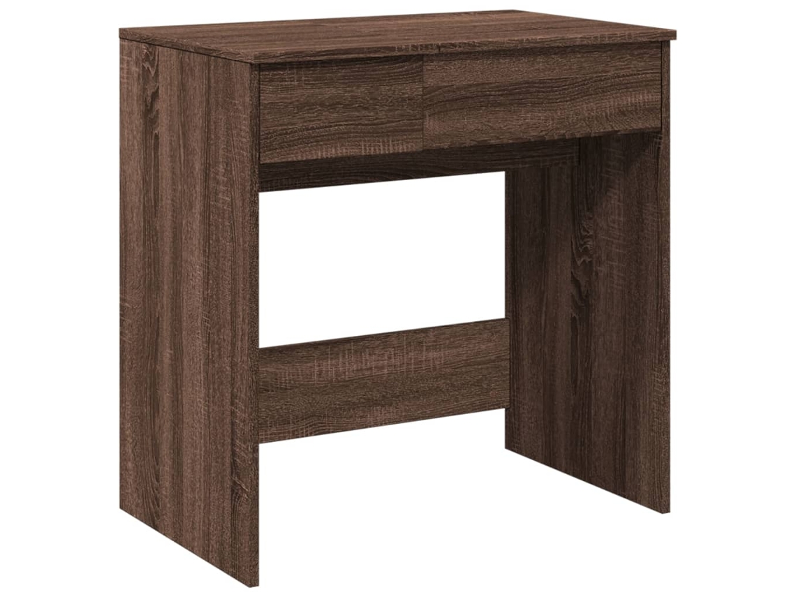 Toucador com Espelho Carvalho Castanho MAISON EXCLUSIVE 73x46,5x120 cm