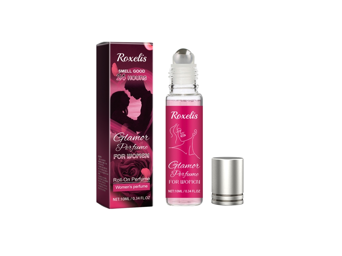Perfume Roxelis Pheromone Feminino Rosas Longo Durável