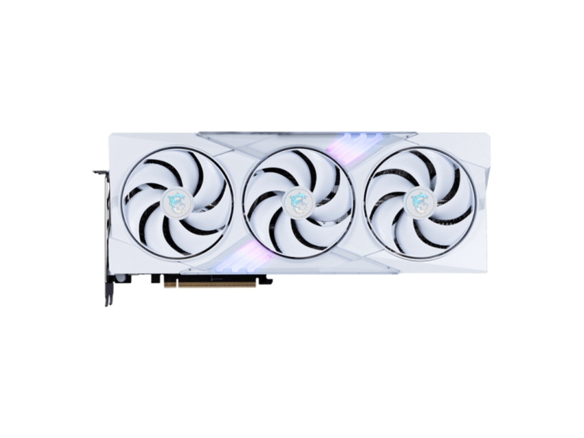 Placa de vídeo MSI RTX 5070TI 16G Gaming Trio OC branca