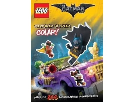 Livro The LEGO Batman Movie: Preparar, Apontar, Colar! de Lego (Português - 2017)