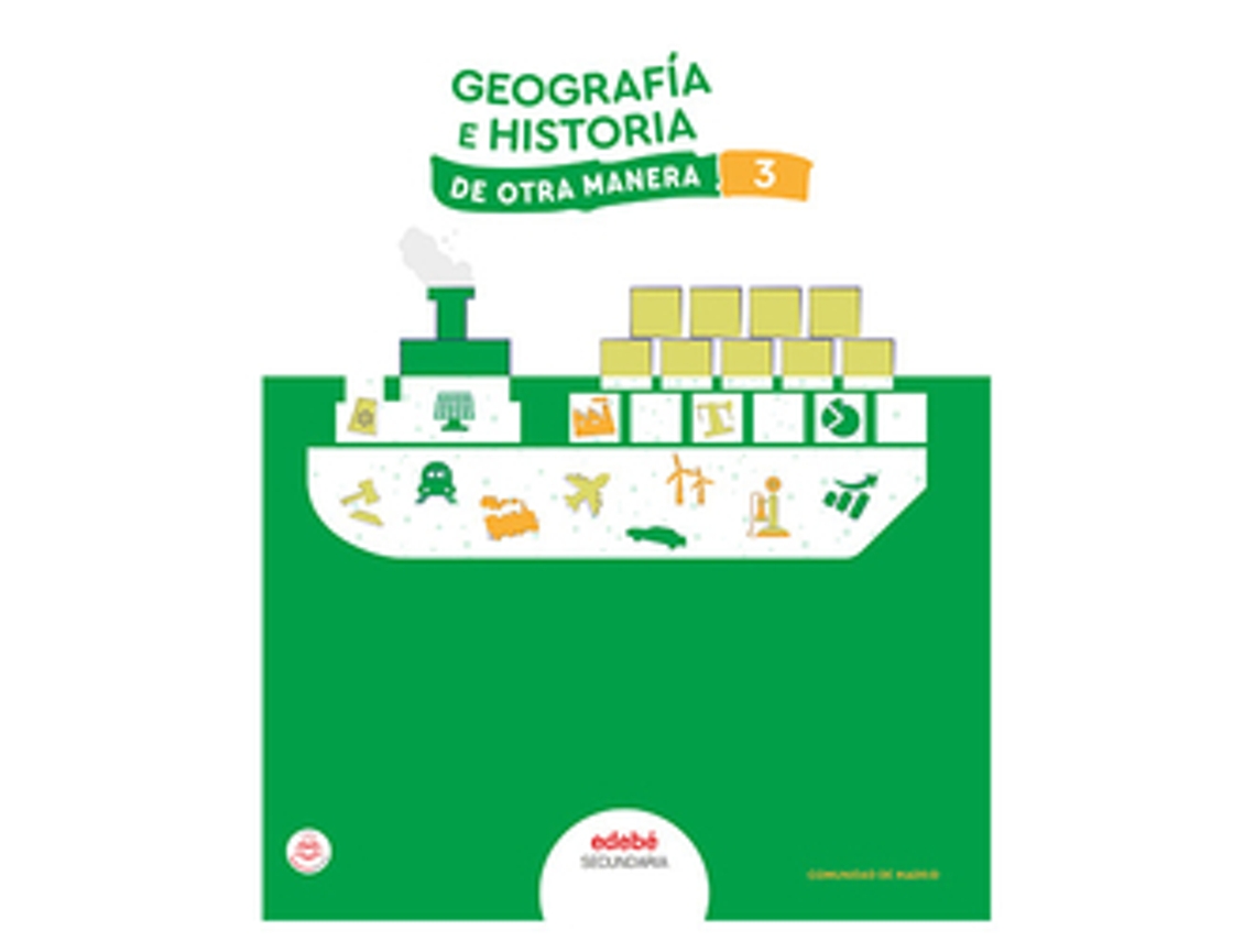 Livro Geografía E Historia 3 de Edebé e Obra Colectiva