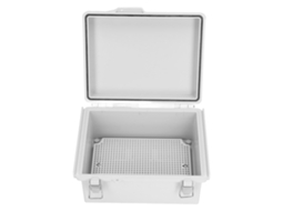 Caixa de junção à prova d'água ABS IP67 para uso doméstico, 220 x 170 x 110 mm, interna e externa.