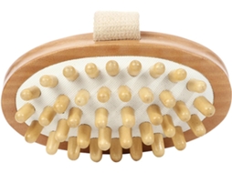 Escova De Massagem Corporal Completa | Para Escovar E Massagear Pente Massageador Madeira Suave Relaxamento, Viagens