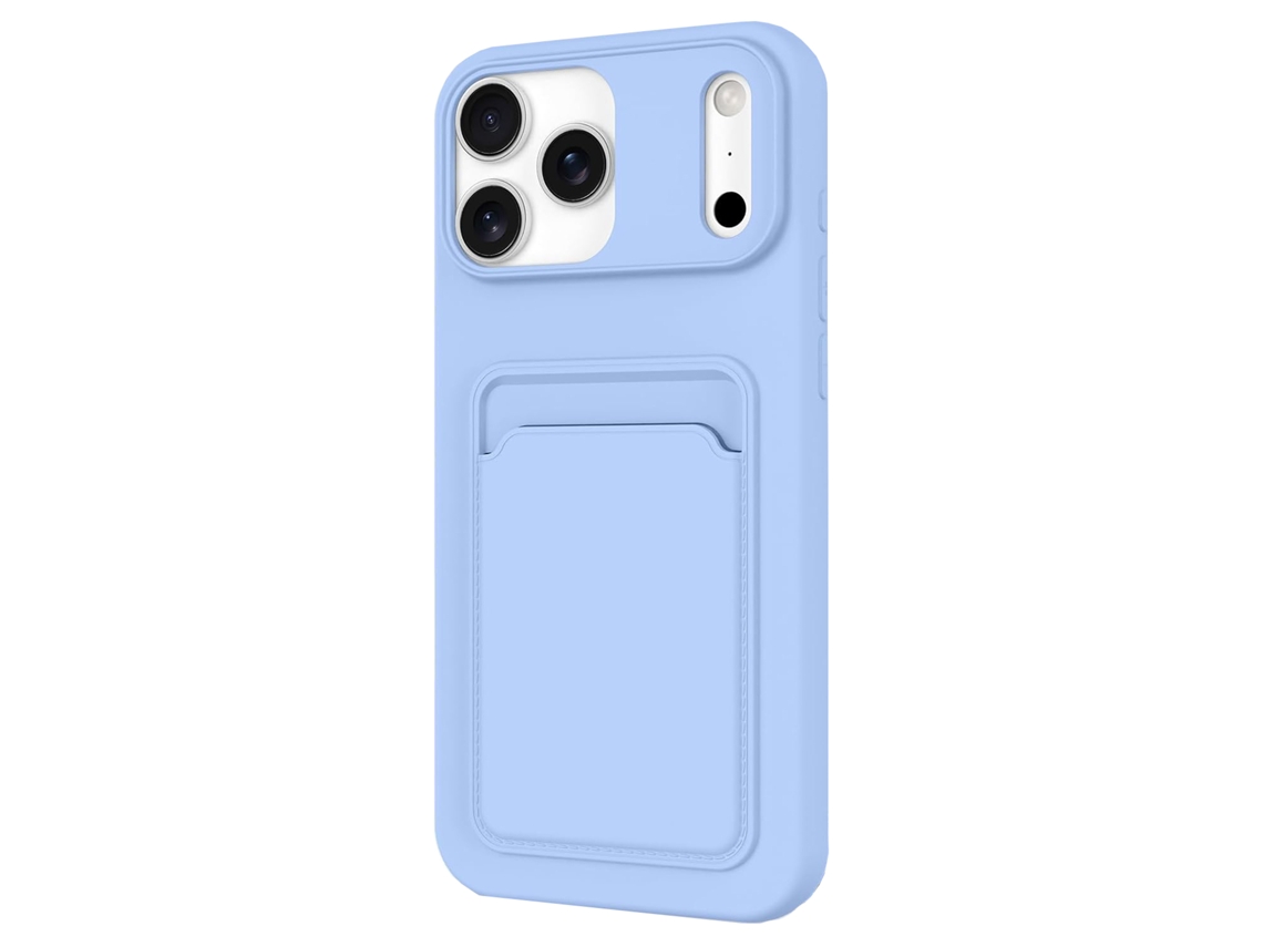 Capa Para Iphone 17 Pro Com Compartimento Para Cartão
