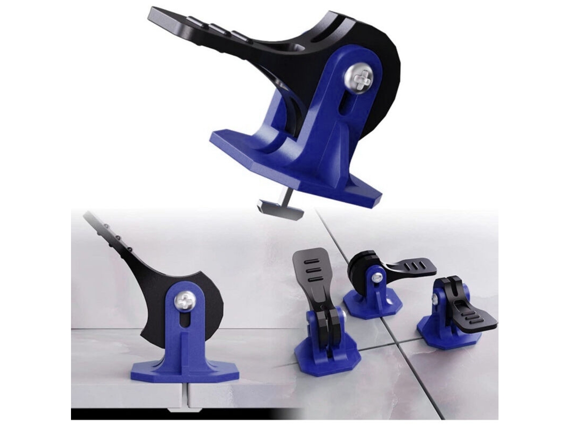 Lurelia Kit Nivelador De Ladrilhos, 50 Peças, 425 G, Azul Para Piso E Parede