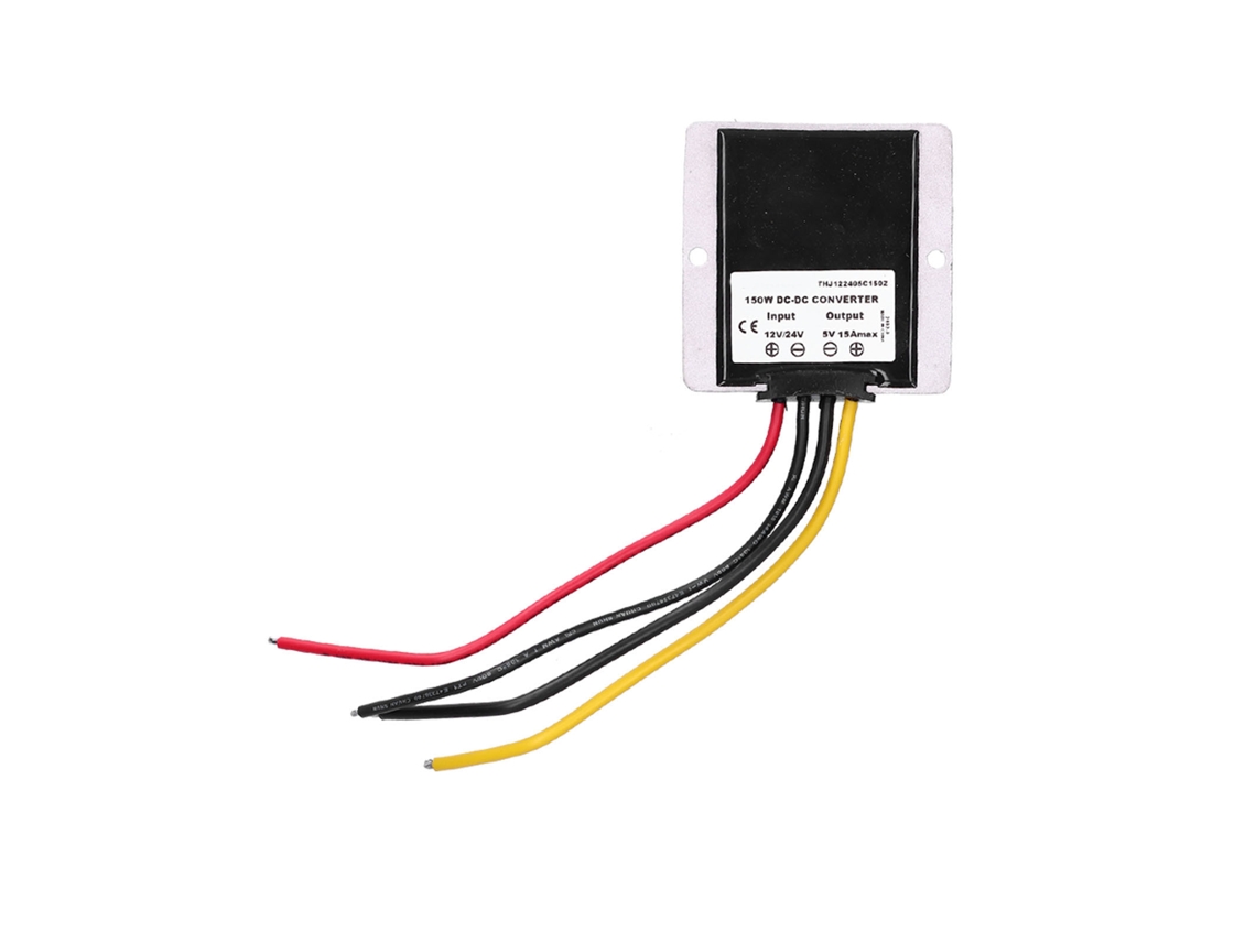 Laxiscreed Conversor Dc 12v/24v Para 5v Com Dissipador De Calor E Regulação De Tensão