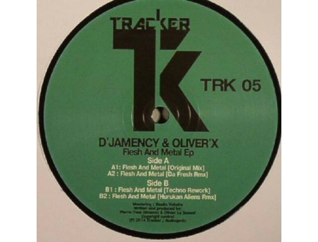 Vinil Flesh And Metal Ep Tracker
