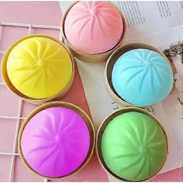 Brinquedo Antiestresse Sensorial Bolinho Vaporizador Relaxamento 3 Unidades
