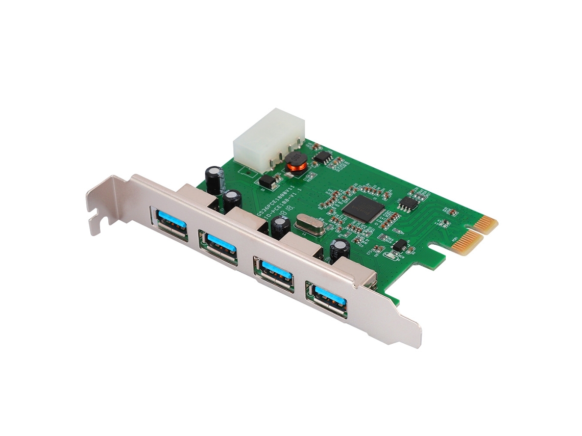 Adaptador Pci e Usb 3.0 4 Portas LAXISCREED