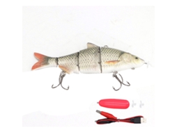 Isca De Pesca Elétrica Recarregável Flutuante Automática