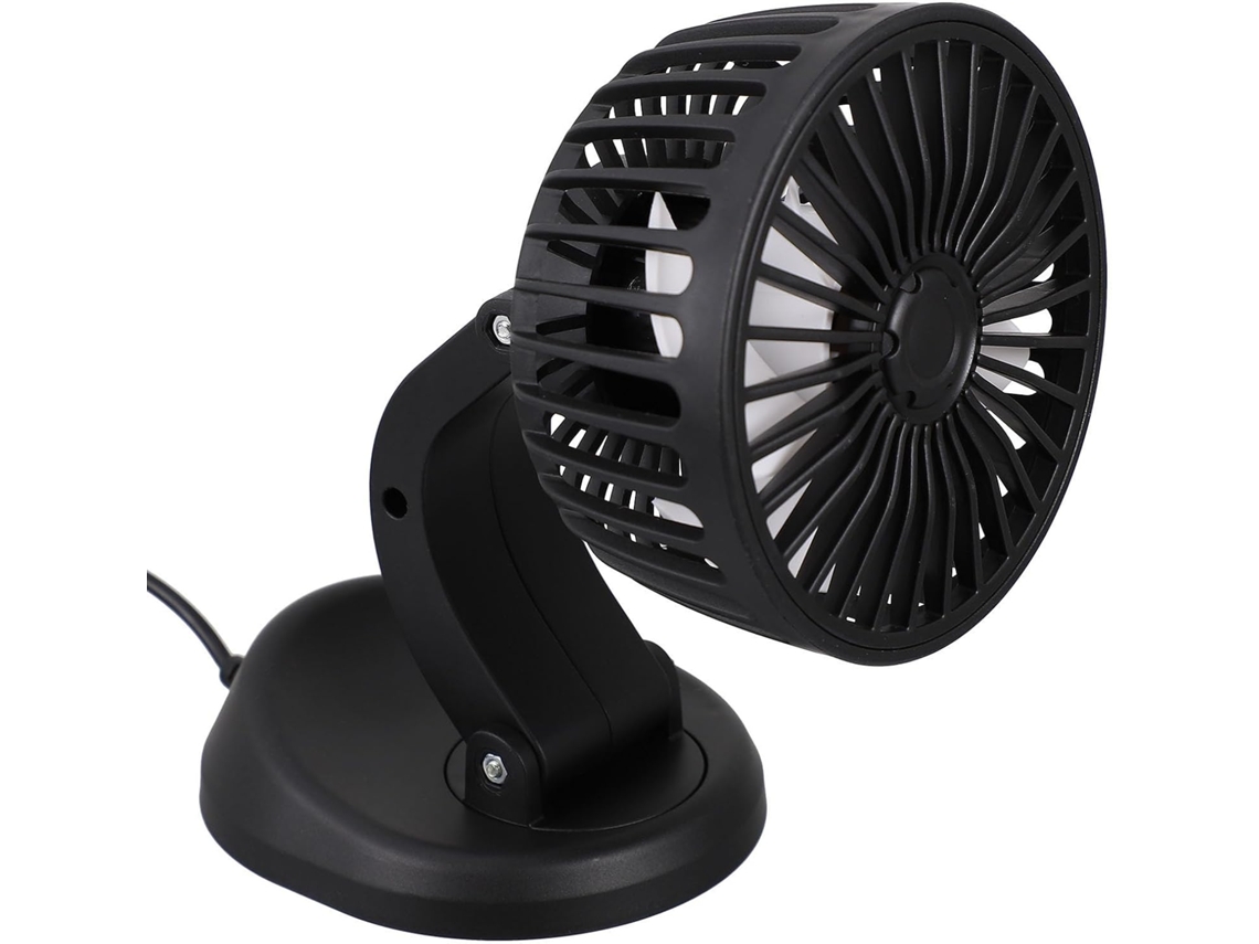 Ventilador Portátil Para Carro, Fácil Instalação, Usb, Abs Leve, De