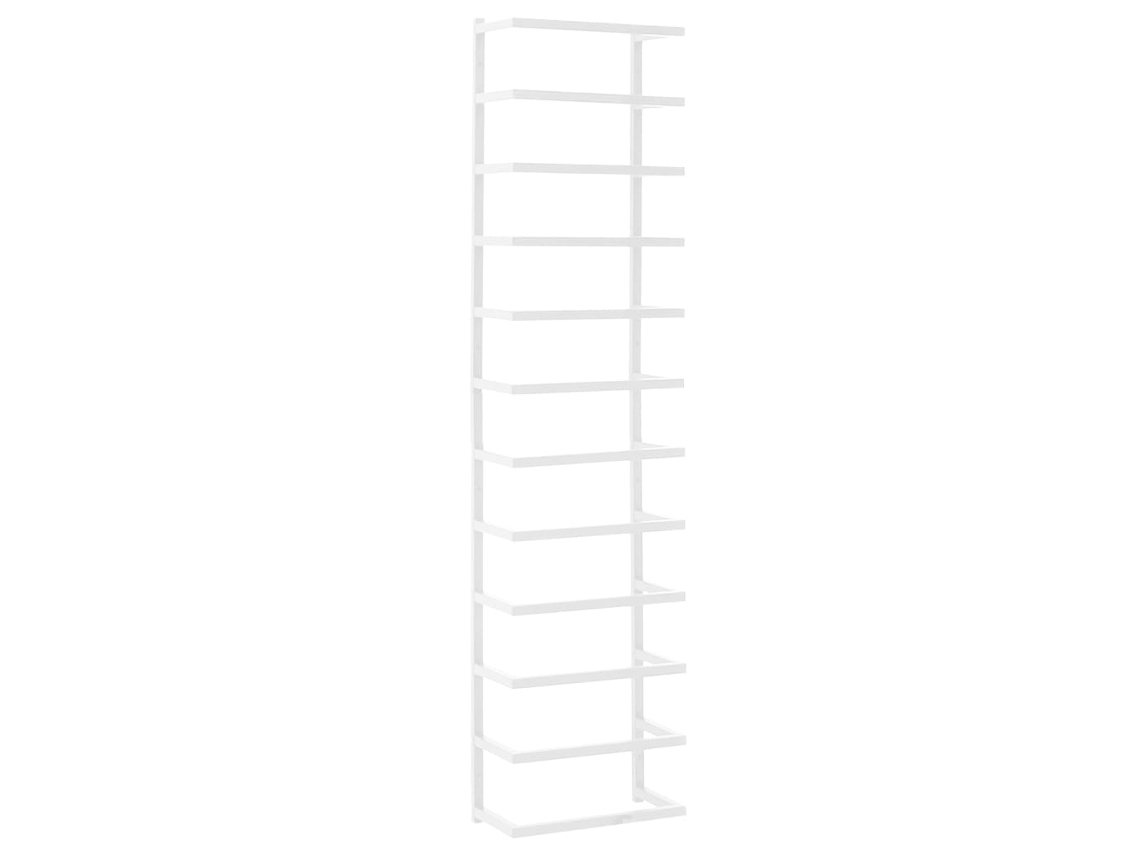 Towel Rack, Towel Racks Vidaxl Branco Aço (24 X 12 X 96 Cm)
