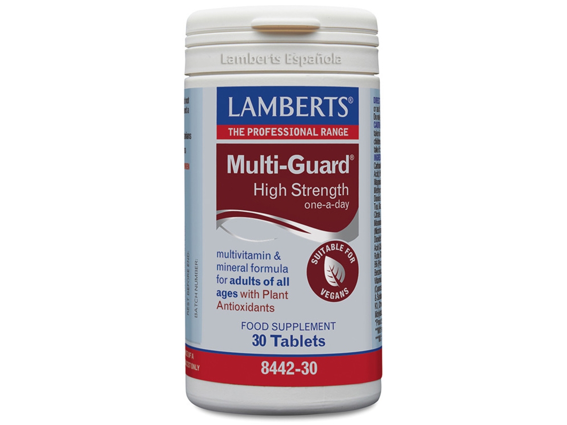 Fórmula Multiguard adequada para todos os adultos 90 unidades LAMBERTS