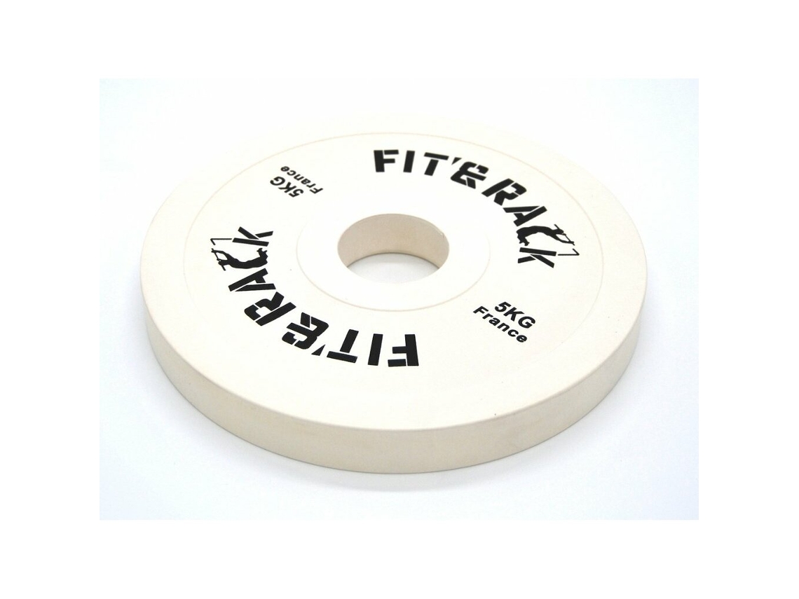Discos de Musculação Fracionais FIT & RACK Multicor (Borracha)