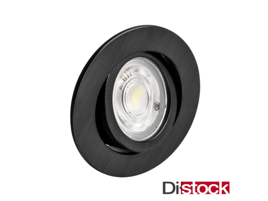 3N1 Preto Construído -In Led Preto 7W Ip20 BRAYTRON