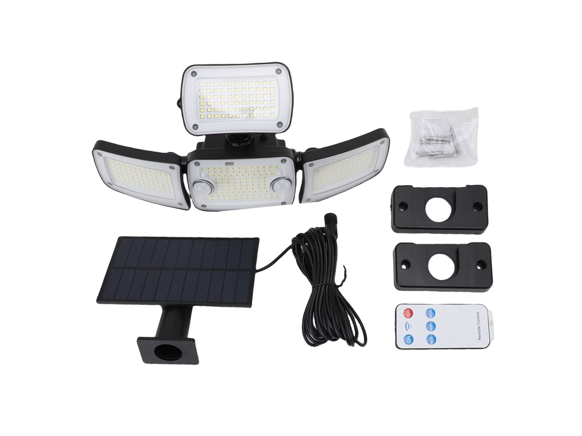 Luzes Externas Movidas A Energia Solar (com Detecção De Presença Humana E Classificação De Impermeabilidade Ip65)