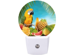 Luz Noturna Led Com Sensor, Luz Noturna Suave E Quente Banheiro, Quarto, Cozinha, Redonda
