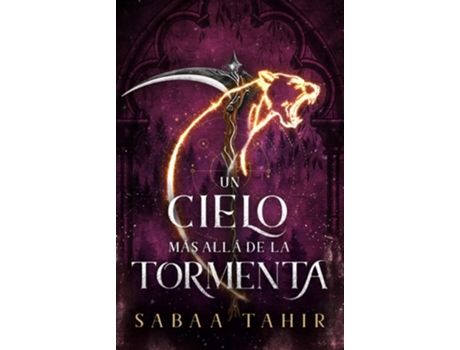 Livro Un cielo más allá de la tormenta de Sabaa Tahir (Espanhol)