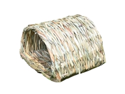 Coelho Para Ninho De Feno Palha Túnel Tecido Casa Coelho Mastigar Brinquedo Para Ratos Chinchila Allinless