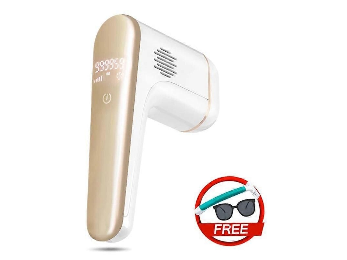Depilador A Laser 3 Em 1 Ipl Para Remoção De Pelos, Ideal Para Homens E Mulheres, Com Lâmina Para Tratamento De Acne E Aparador De Pelos Para A Á