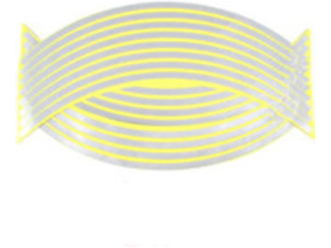 Adesivos Refletores Universais À Prova D'água Para Aros De