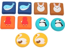 Batente De Porta Parede Alta Proteção Design Desenho Animado Para 10 U