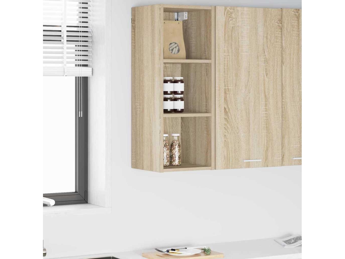 Vidaxl Armário Suspenso Carvalho Sonoma 30 X 29,5 X 80 Cm