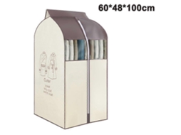 Lurelia Capa Para Roupa, 21 Peças, Antipoeira, Impermeável, Com Fecho, Para Vestidos E Casacos, 60x48x100, Bege/cinza