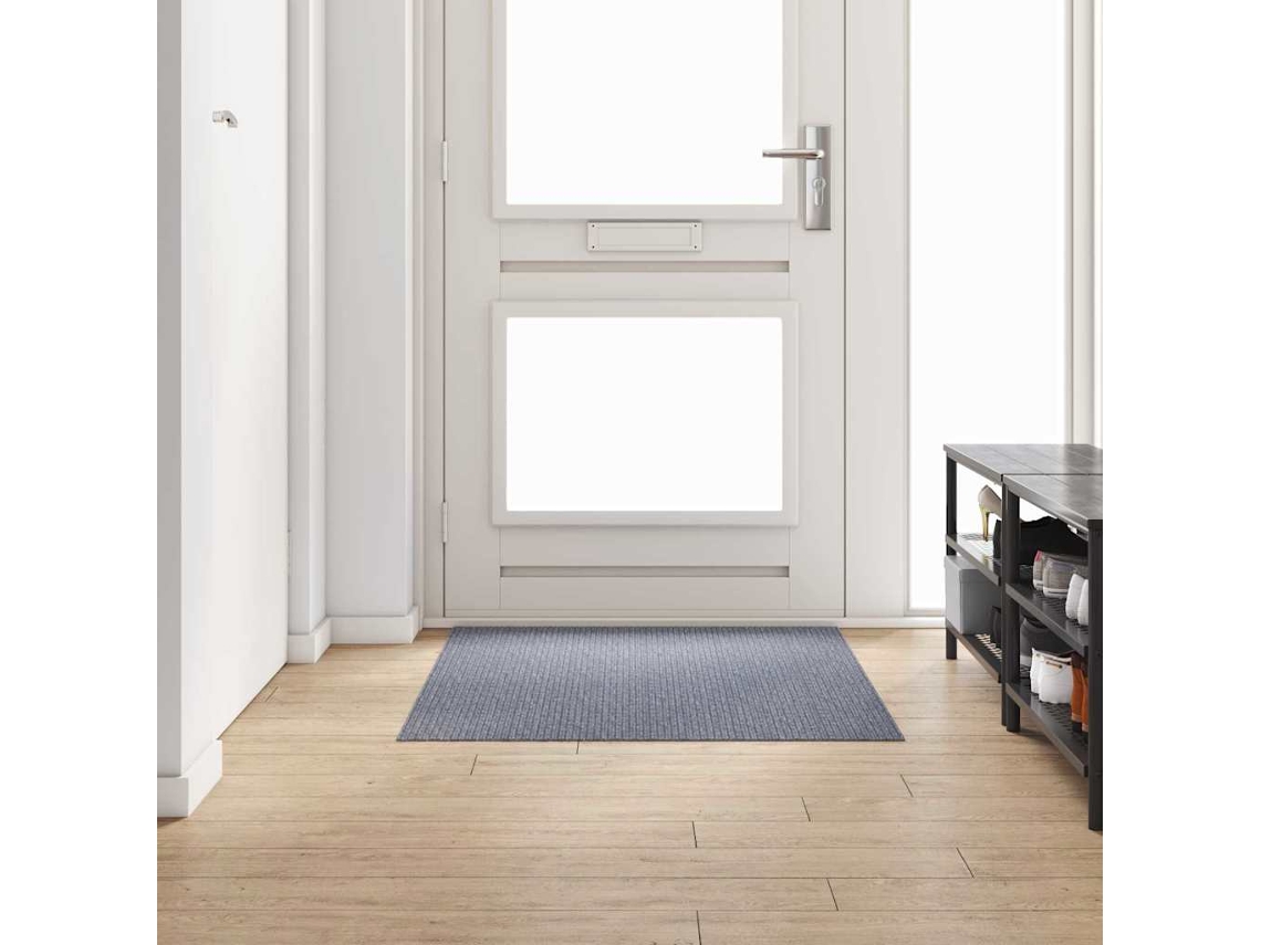 Vidaxl Runner De Carpete Cinzento-claro 100 X 150 Cm Tecido