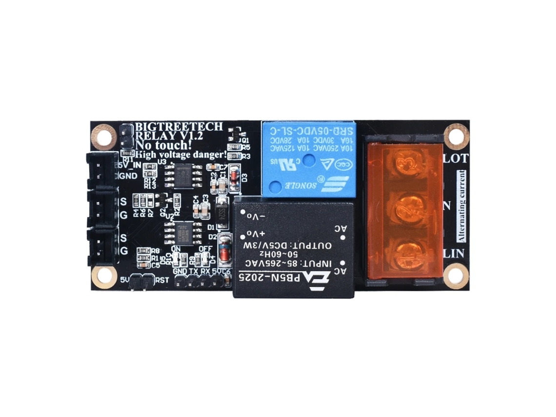 Placa De Desligamento Bigtreetech Relay V1.2 Para Acessórios De Reparo De Impressora 3d Cr10