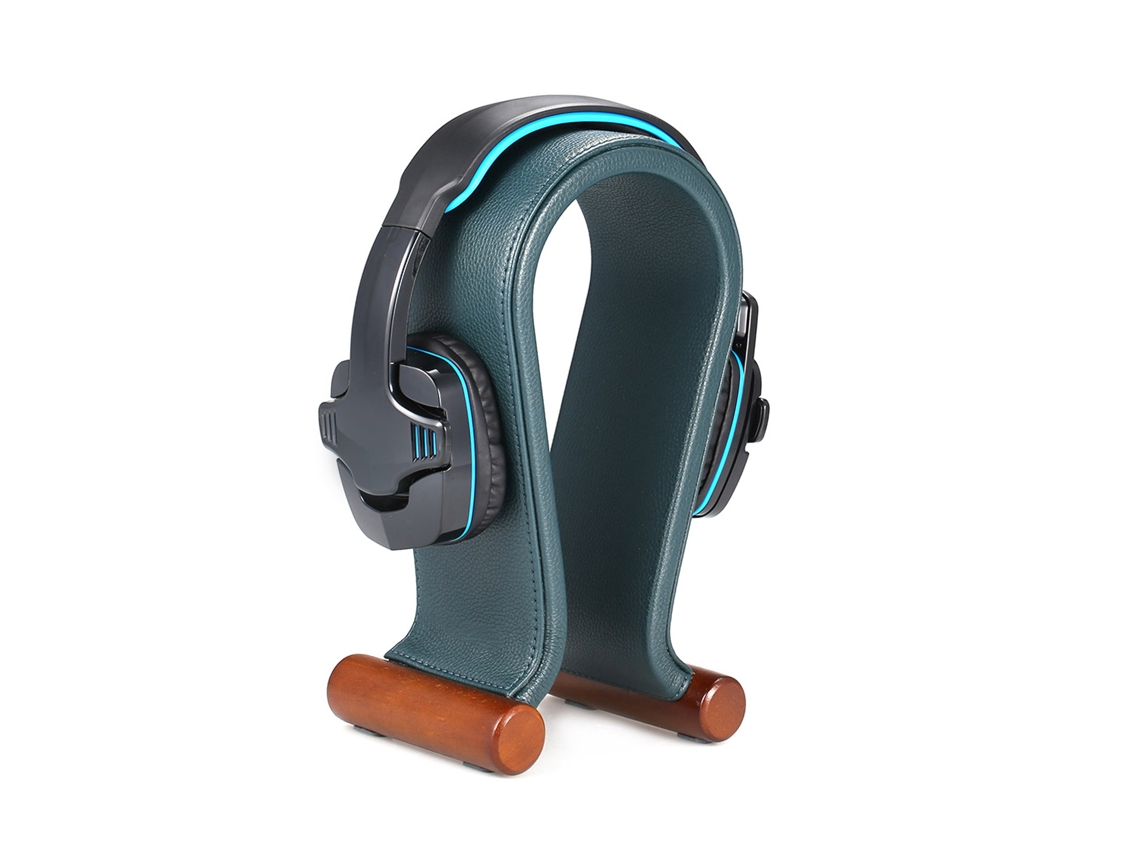 Suporte Universal Para Fones De Ouvido Samdi Leather Headphone Stand Para Jogos