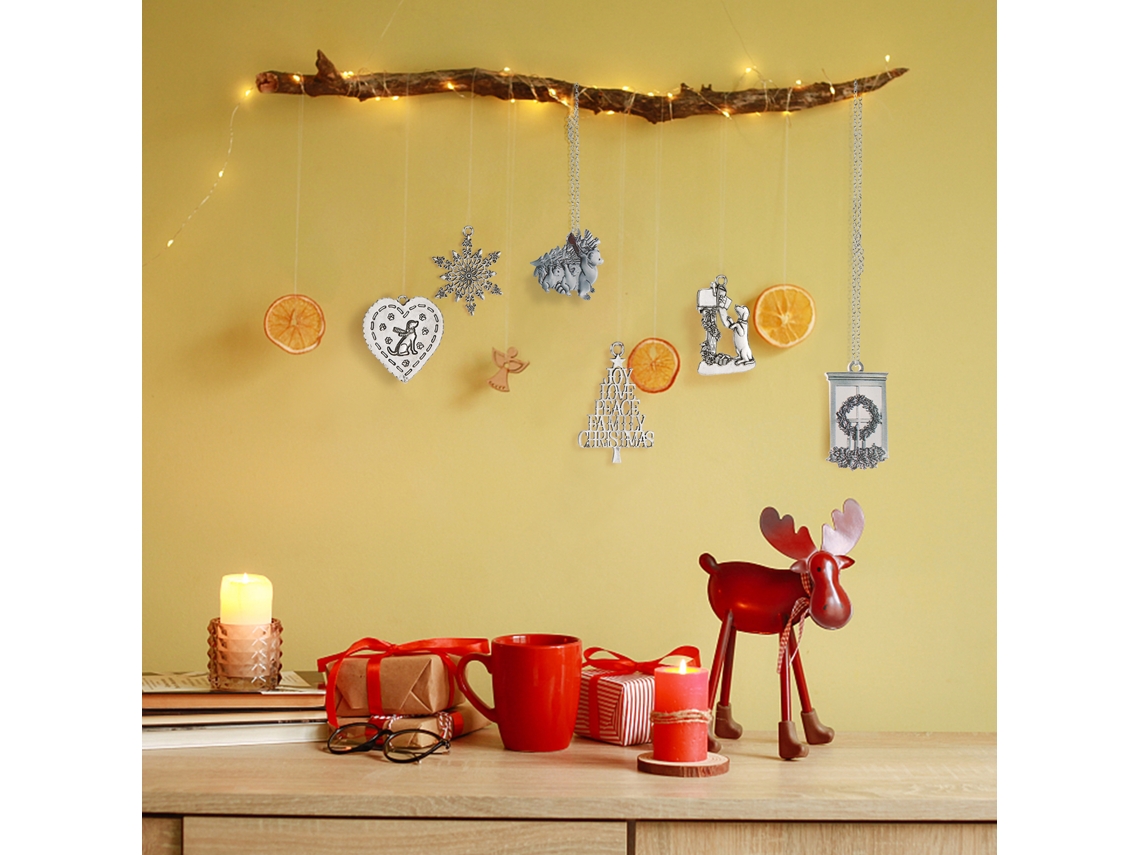Laxiscreed Pendentes E Enfeites De Natal Para Árvore - Decoração Natalícia Tradicional E Original