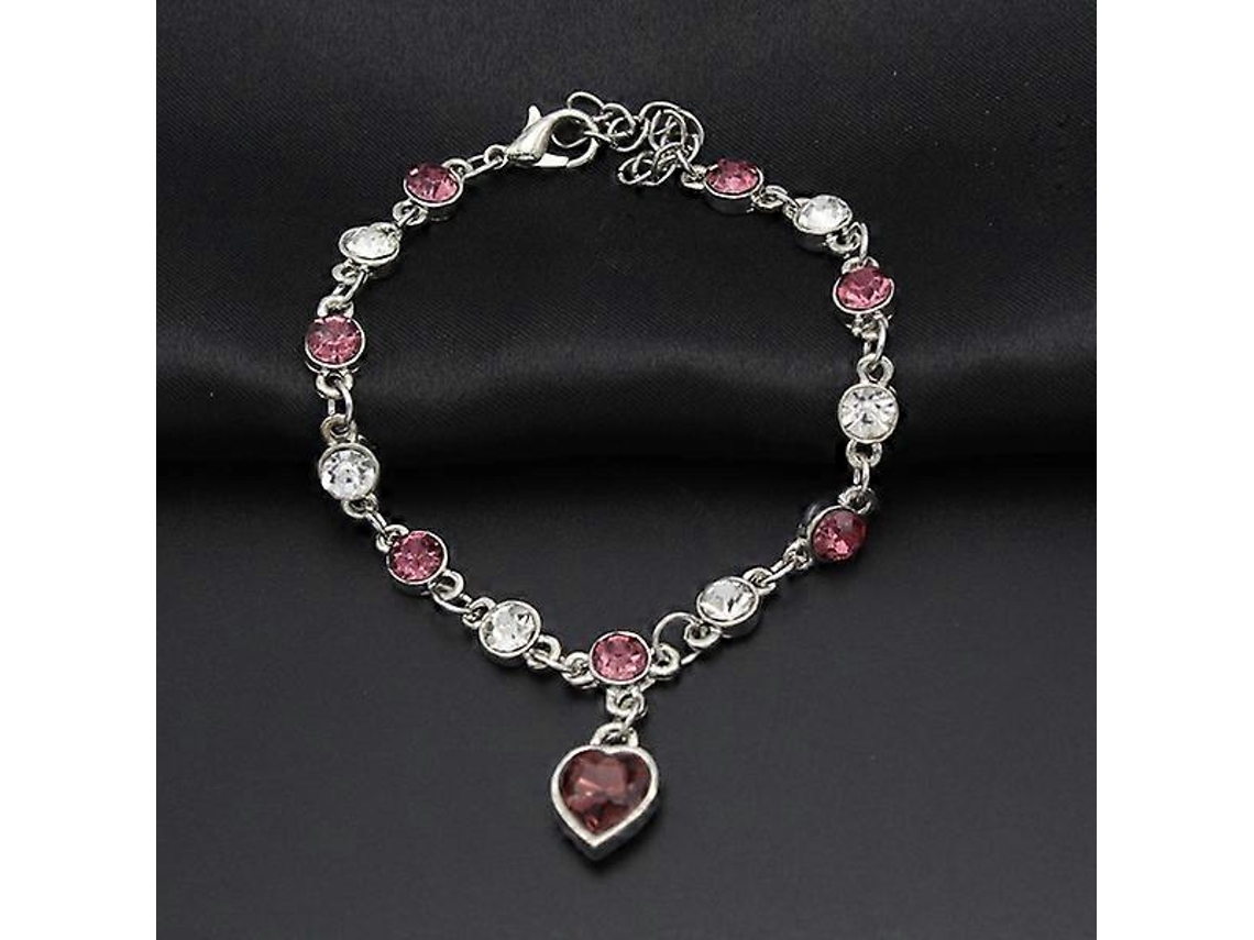 Nova Pulseira De Cristal Da Moda Vermelha Nostalgia88