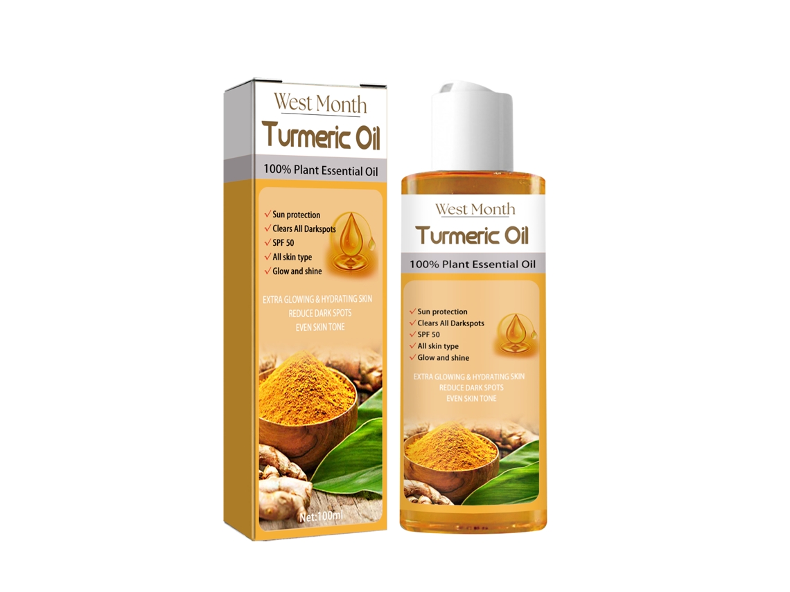 Óleo de Curcuma 100% Natural e Puro, Marca LAXISCREED