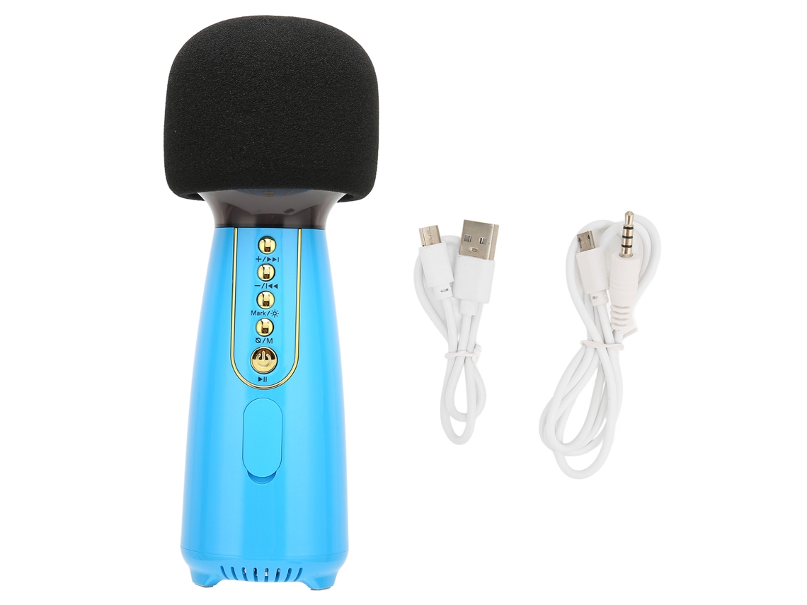 Micrófono Inalámbrico Bluetooth L868, Luz LED, Fiestas, Entrevistas, Discursos | S/MARCA