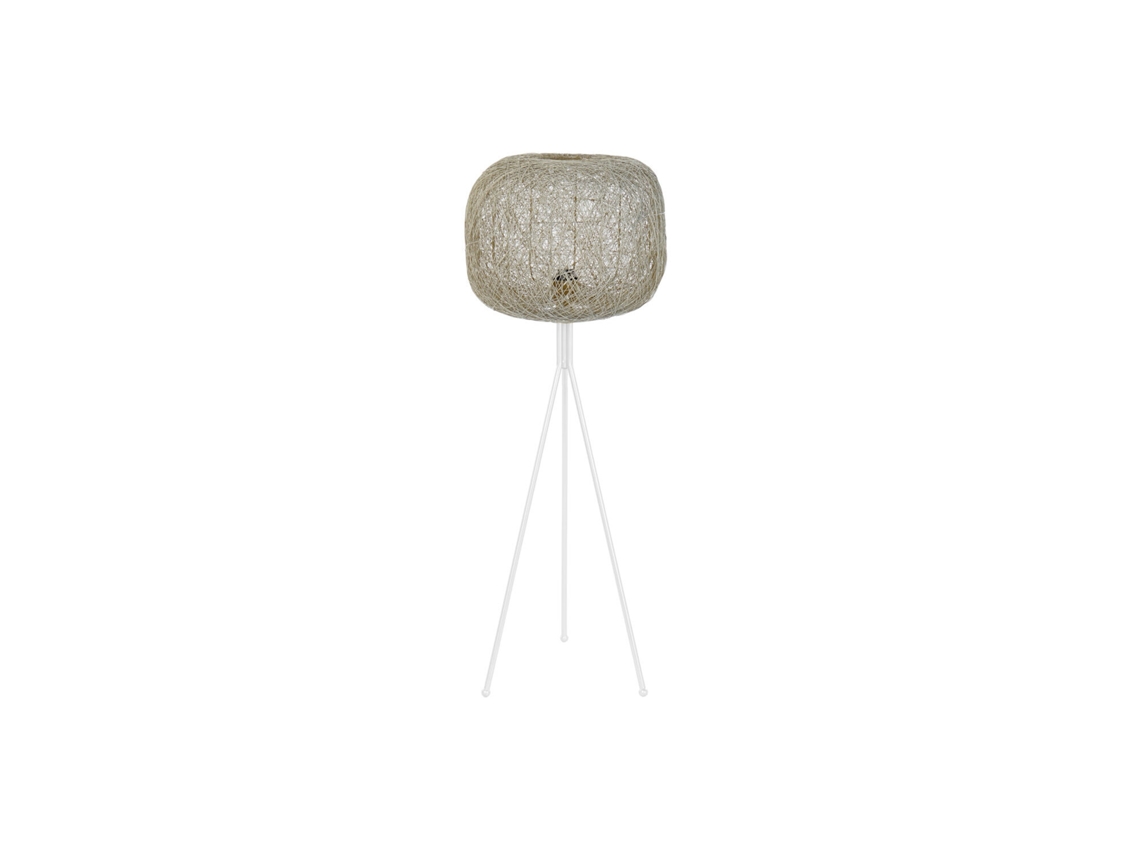 Luminária de Chão em Metal Branco, 41x41x109cm ALEXANDRA HOUSE LIVING
