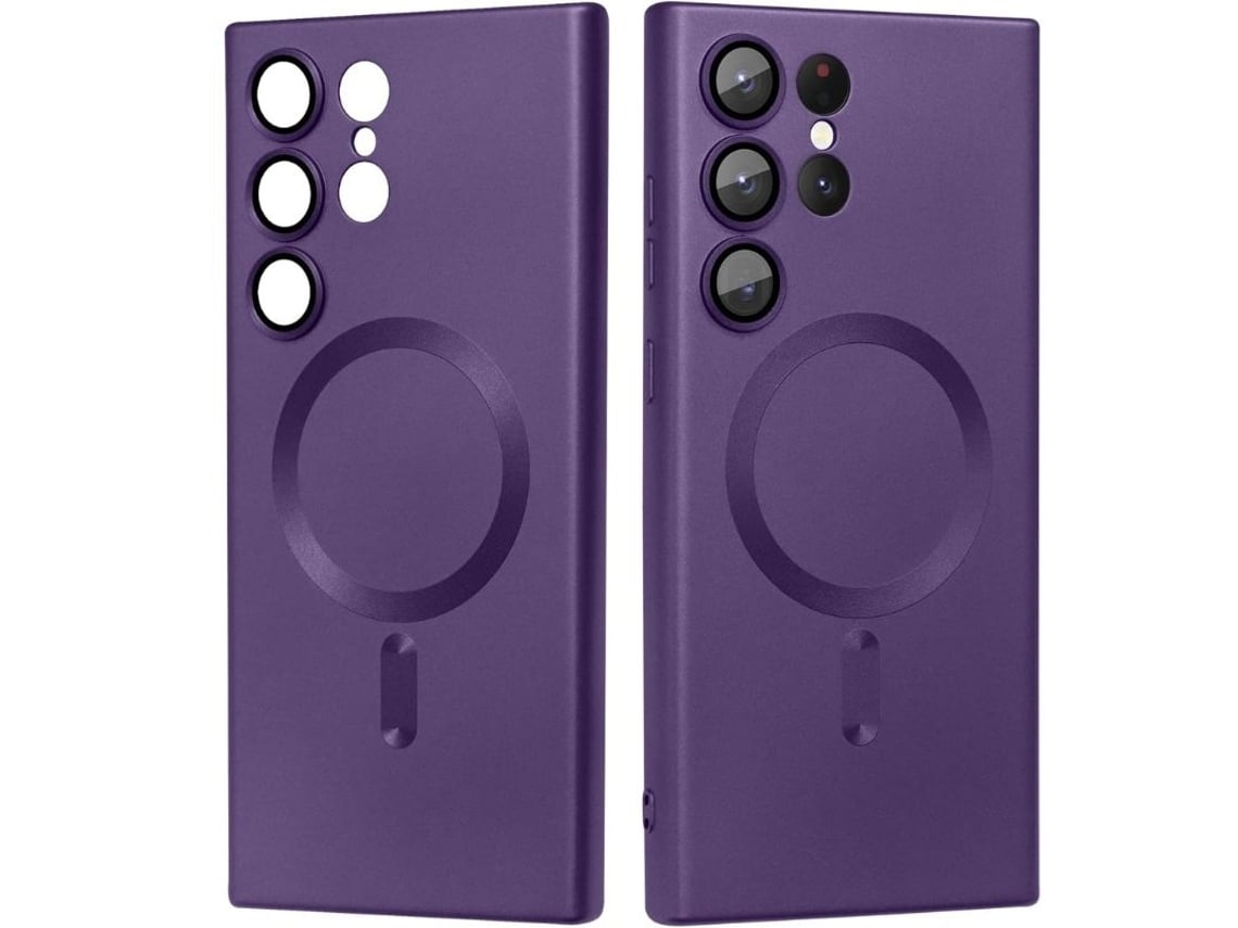 Capa Supreme Magsafe Note para Samsung VEANXIN Roxo