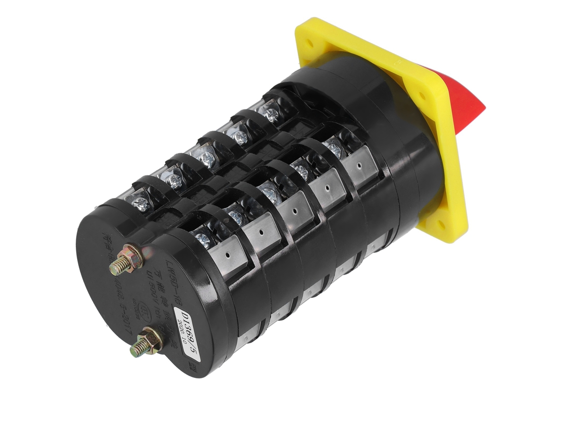 Laxiscreed Interruptor Rotativo De 3 Posições, 110-500v, 16a Para Uso Industrial