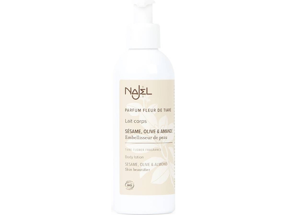 Creme Corporal NAJEL Perfume Fleur De Tiaré (200 ml)