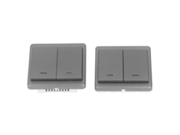 Interruptor Inteligente Sem Fio De 2 Tomadas Ip66