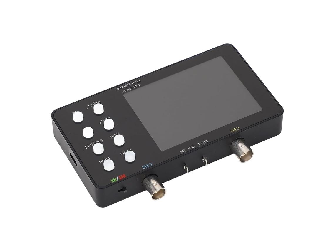 Osciloscópio Portátil Com Ecrã Lcd De 3,2 Polegadas, Taxa De Amostragem