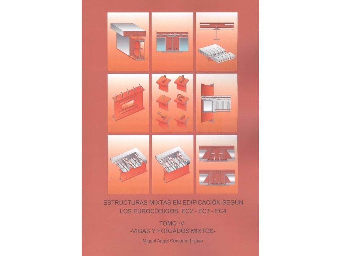 Livro Estructuras Mixtas Edificacion de Miguel Angel Corcuera (Espanhol)