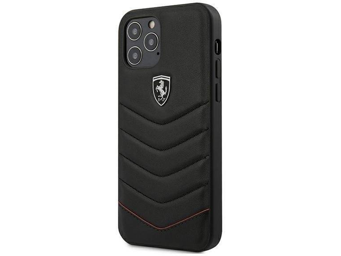 Capa Apple iPhone 12 Pro Max FERRARI Anti-Choque (Preto)