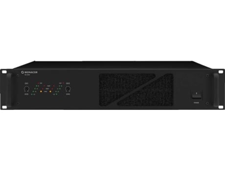 Amplificador PA MONACOR PA-2240 (2 x 240 W - Canais: 2)