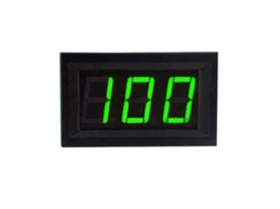 Voltímetro Digital LED 0.56 polegadas 0-100V com Instalação Simples YURU
